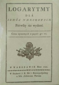 Ignacy Zaborowski, Logarytmy dla szkół narodowych