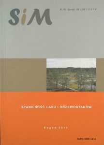 Dariusz Anderwald, Stabilność lasu i drzewostanów