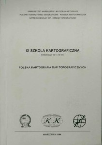 Bogdan Horodyski, Polska kartografia map topograficznych