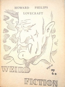 Howard Philips Lovecraft, Weird Fiction