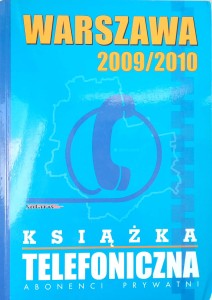 Warszawa 2009/2010 Książka telefoniczna Abonenci prywatni