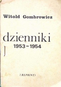Witold Gombrowicz, Dzienniki 1953-1954 II obieg