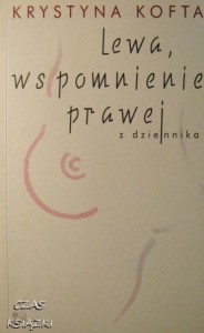 Krystyna Kofta, Lewa, wspomnienie prawej