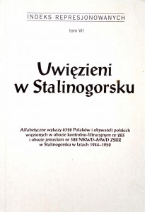 Uwięzieni w Stalinogorsku Indeks represjonowanych