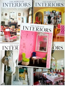 Magazyn The World of Interiors 5 numerów