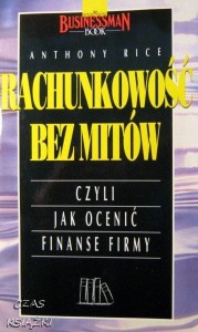 Anthony Rice, Rachunkowość bez mitów