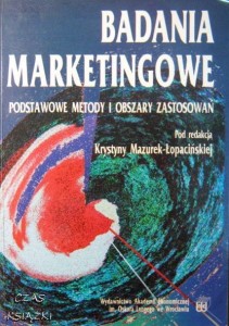 red.Krystyna Mazurek- Łopacińska, Badania marketingowe