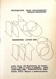 nto Miesięcznik NSZZ Solidarność