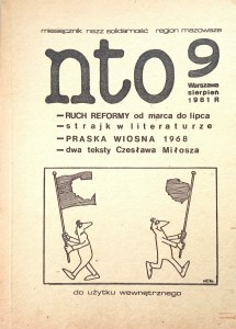 nto Miesięcznik NSZZ Solidarność 1981