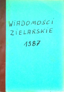 Wiadomości Zielarskie Rocznik 1987