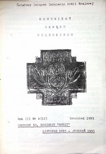 Komunikat Okręgu Poleskiego 1993