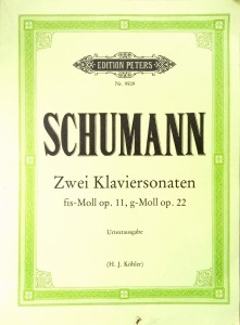 Schumann Zwei Klaviersonaten Nuty