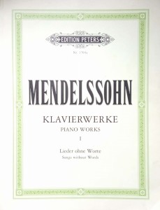 Mendelssohn Klavierwerke Piano Works Nuty