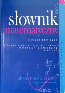 Edward Siwek, Szkolny słownik matematyczny