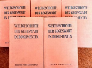 Weltgeschichte der Gegenwart in Dokumenten 5 tomów