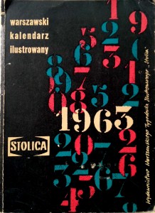 Warszawski Kalendarz Ilustrowany Stolicy 1963