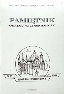 Pamiętnik Okręgu Wileńskiego AK nr 25