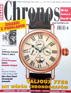 Magazyn Chronos  Zegarki 2008 Numer 2