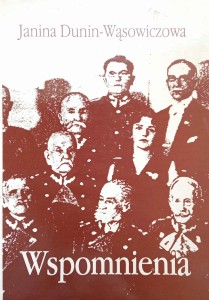 Janina Dunin-Wąsowiczowa, Wspomnienia