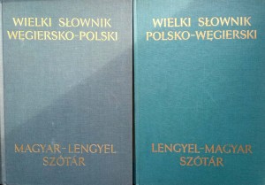 Wielki słownik polsko- wegierski 2 tomy
