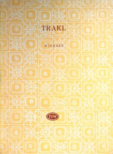 Georg Trakl, Wiersze
