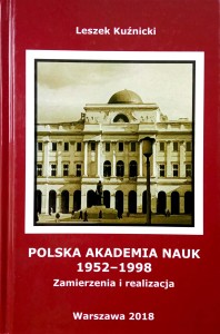 Leszek Kuźnicki, Polska Akademia Nauk 1952- 1998