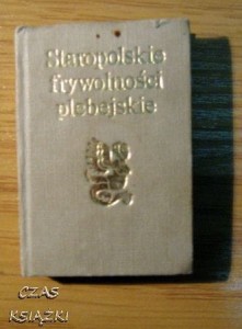 red.E.Łagunionek, Staropolskie frywolności plebejskie