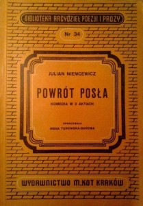 Julian Niemcewicz, Powrót posła