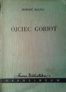 Honore Balzac, Ojciec Goriot