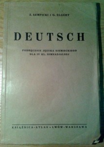 Z.Łempicki G.Elgert, Deutsch Podręcznik języka niemieckiego dla IV kl.gimnazjalnej