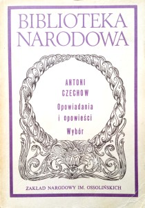 Antoni Czechow, Opowiadania i opowieści Wybór BN