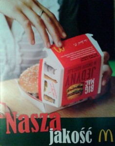 McDonald's Nasza jakość