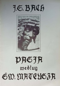 Bach, Pasja według św. Mateusza
