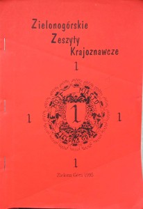 Mieczysław Wojecki, Zielonogórskie Zeszyty Krajoznawcze