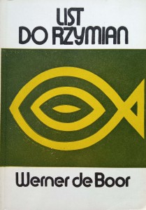 Werner de Boor, List do Rzymian