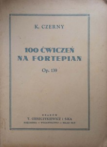K. Czerny, 100 ćwiczeń na fortepian