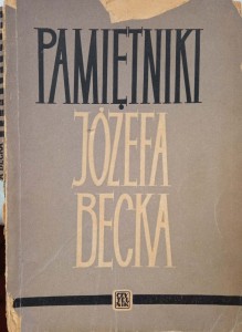 Ewert, Pamiętniki Józefa Becka