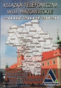 Książka telefoniczna woj. mazowieckie 2018/2019/2020