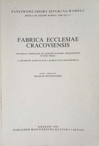 Bolesław Przybyszewski, Fabrica Ecclesiae Cracoviensis