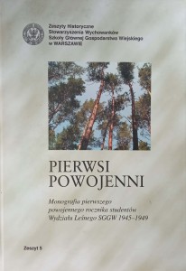 Pierwsi powojenni Zeszyt 5 Monografia SGGW