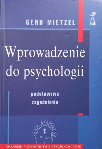 Gerd Mietzel, Wprowadzenie do psychologii