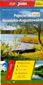 Mapa Pojezierze Suwalsko- Augustowskie