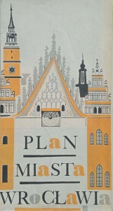 Plan miasta Wrocławia 1970