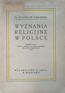 Stanisław Piekarski, Wyznania religijne w Polsce
