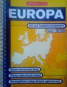 Europa, Atlas samochodowy Copernicus
