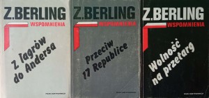 Zygmunt Berling, Wspomnienia 3 tomy Komplet