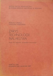 Romuald Oramus, Zarys technologii malarstwa