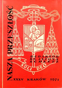 Alfons Schletz, Nasza przeszłość XXXV
