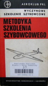 Andrzej Pazio Jan Winczo, Metodyka szkolenia szybowcowego