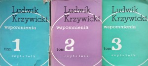 Ludwik Krzywicki, Wspomnienia 1-3 Komplet